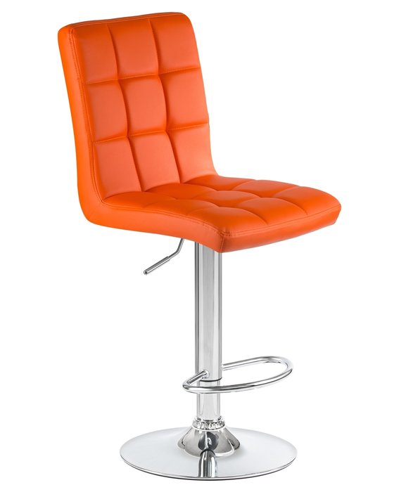 Стул барный Kruger оранжевого цвета - купить Барные стулья по цене 6370.0