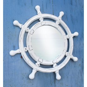 Эксклюзивное настенное зеркало Штурвал - лучшие Настенные зеркала в INMYROOM