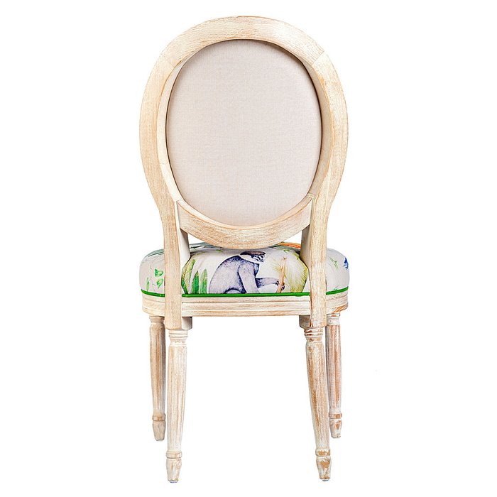 Стул Интересующаяся всем с цветочным принтом - лучшие Обеденные стулья в INMYROOM