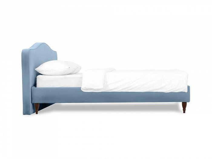 Кровать Queen Elizabeth L 160х200 голубого цвета - купить Кровати для спальни по цене 48500.0