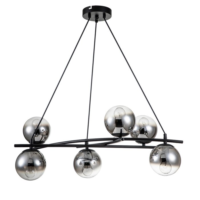 Подвесная люстра Balance черно-серого цвета - купить Подвесные люстры по цене 15070.0