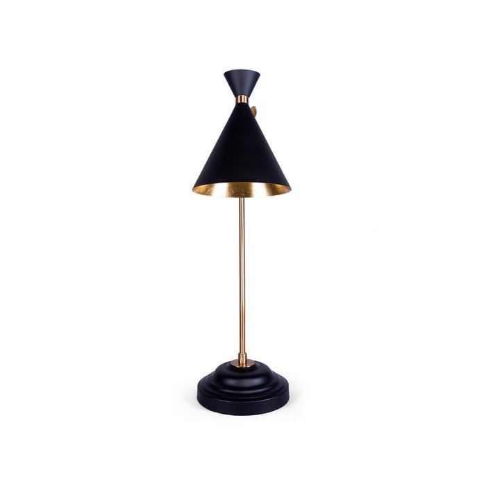 Лампа настольная Duke черного цвета - купить Настольные лампы по цене 11703.0
