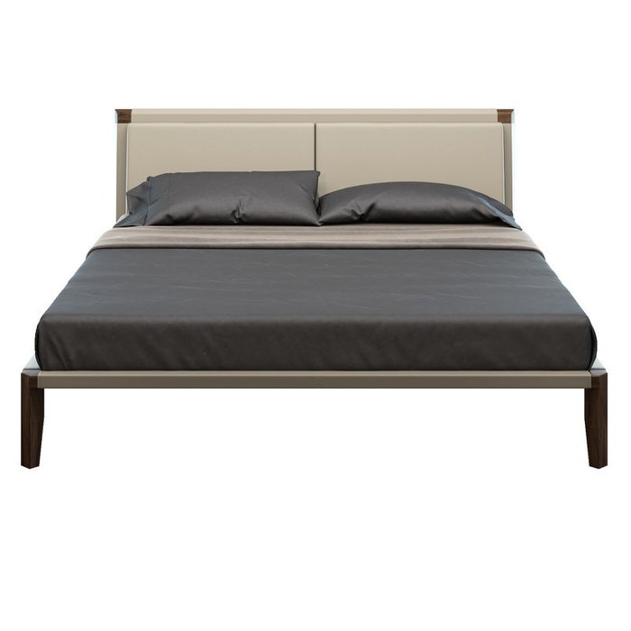 Кровать Avila 180х200 бежевого цвета - купить Кровати для спальни по цене 185900.0
