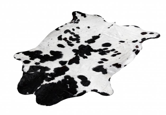 Шкура коровы натуральная Cowhide 200х230 черно-белого цвета - купить Ковры по цене 66132.0