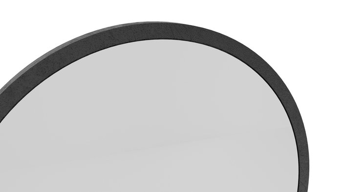 Настенное зеркало Веста D41 черного цвета  - купить Настенные зеркала по цене 4320.0