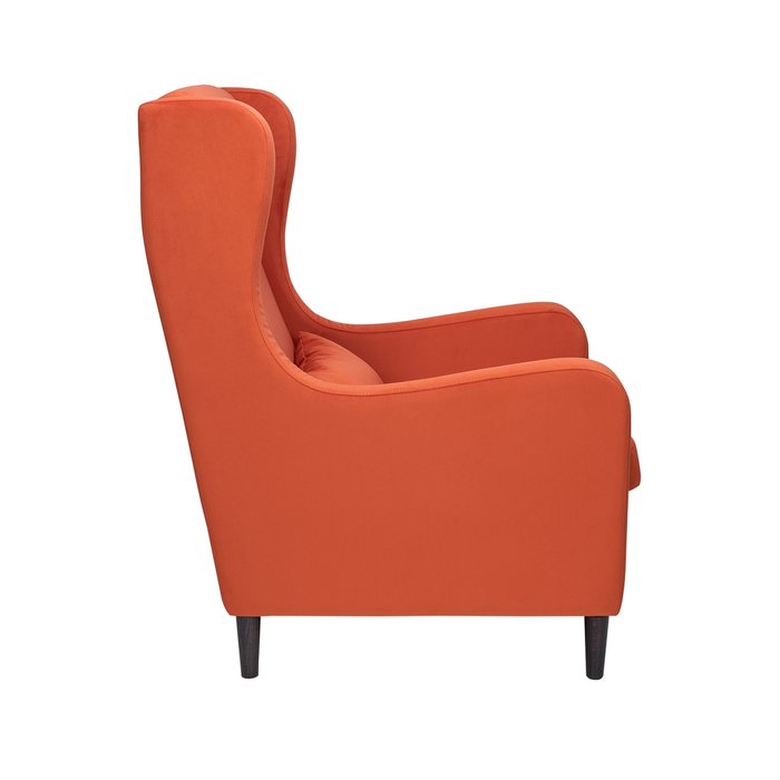 Кресло Хилтон оранжевого цвета  - лучшие Интерьерные кресла в INMYROOM