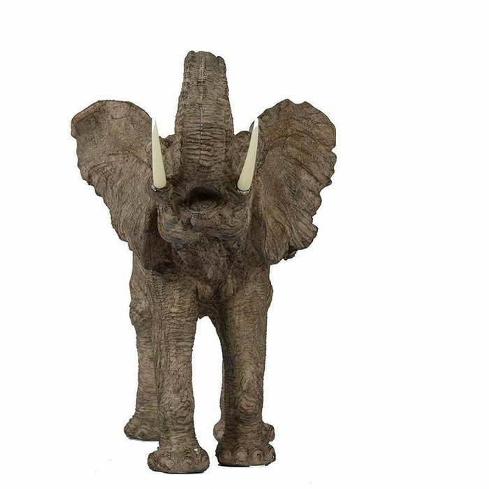 Фигурка Слон коричневого цвета - лучшие Фигуры и статуэтки в INMYROOM