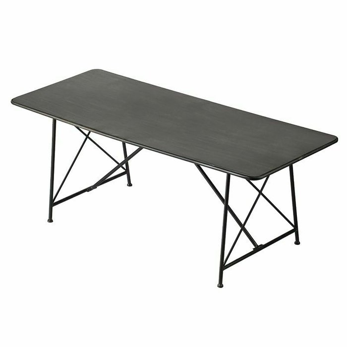 Обеденный стол из металла черного цвета - лучшие Обеденные столы в INMYROOM
