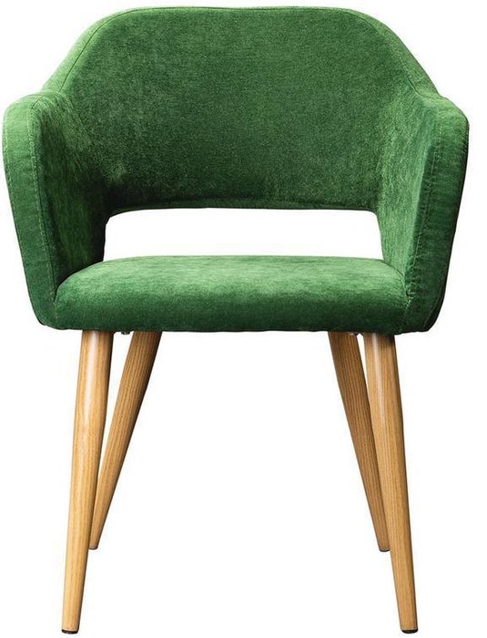 Стул Oscar Сканди Грин зеленого цвета - лучшие Обеденные стулья в INMYROOM