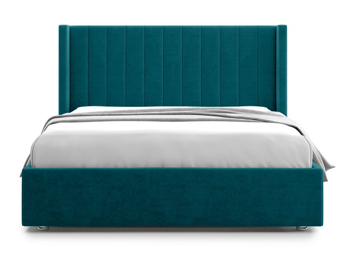 Кровать Premium Mellisa 2 140х200 темно-зеленого цвета с подъемным механизмом  - купить Кровати для спальни по цене 69600.0