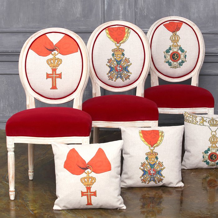 Декоративная подушка «Верховный Орден, Ватикан» - купить Декоративные подушки по цене 2000.0