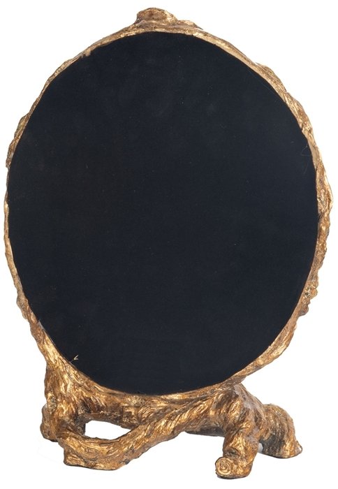 Зеркало настенное золотого цвета - лучшие Настольные зеркала в INMYROOM