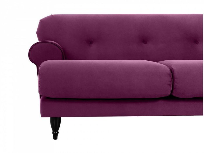 Диван Italia фиолетового цвета - лучшие Прямые диваны в INMYROOM