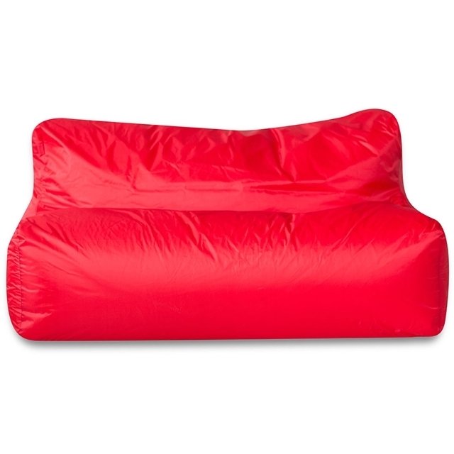 Бескаркасный диван Модерн красного цвета