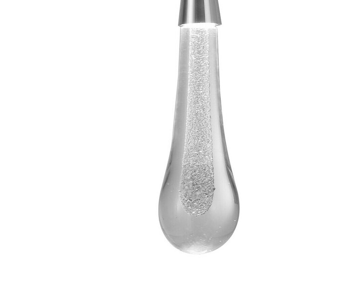 Подвесной светодиодный светильник Гутта со стеклянным плафоном - купить Подвесные светильники по цене 5500.0