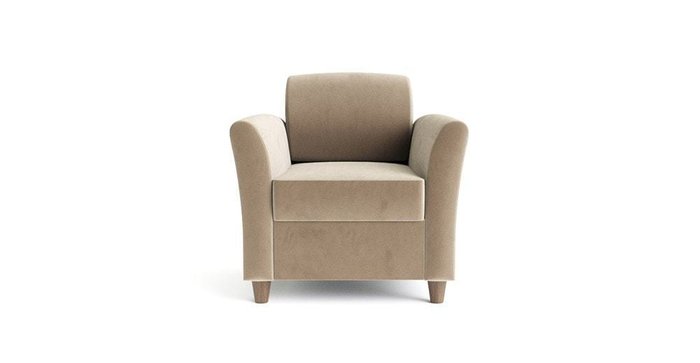 Кресло Катарина серого цвета - купить Интерьерные кресла по цене 19115.0