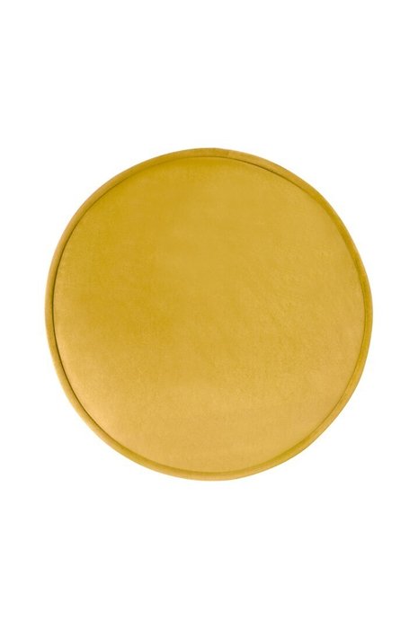 Пуф Pearl Adorn желтого цвета - лучшие Пуфы в INMYROOM