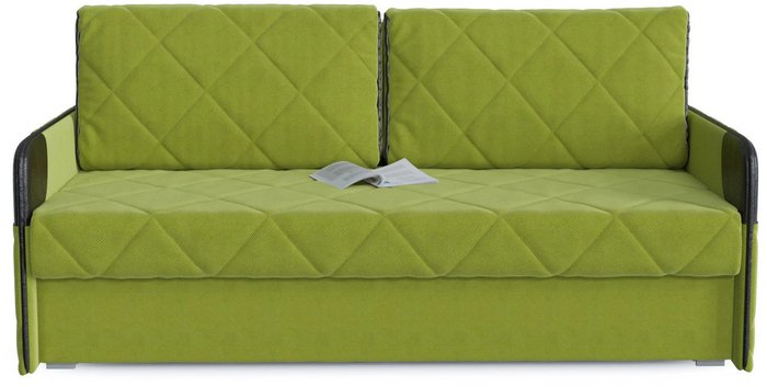 Диван-кровать Марсель NEXT Green зеленого цвета - купить Прямые диваны по цене 45517.0