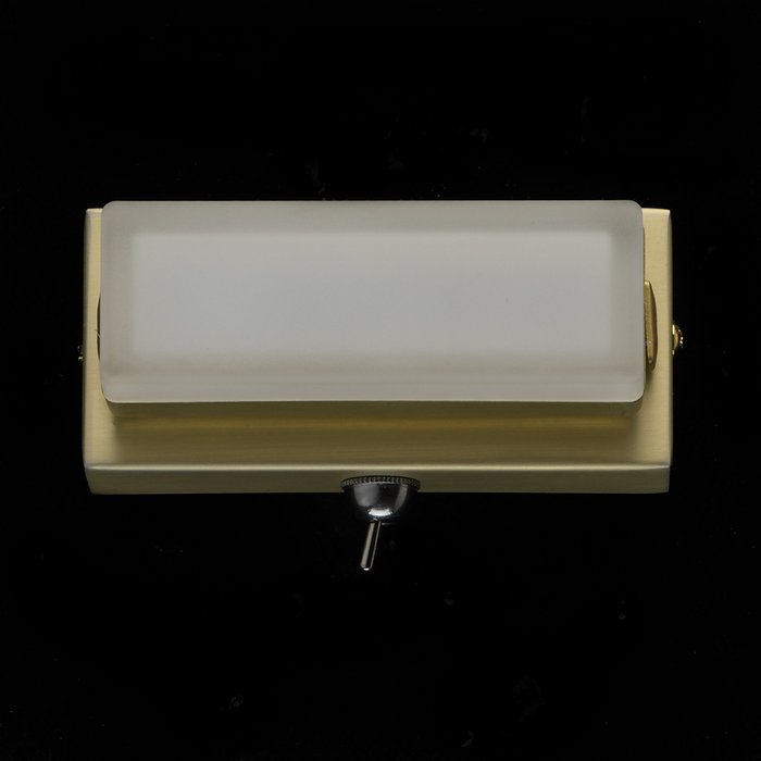 Настенный светодиодный светильник Этингер с белым плафоном - лучшие Бра и настенные светильники в INMYROOM