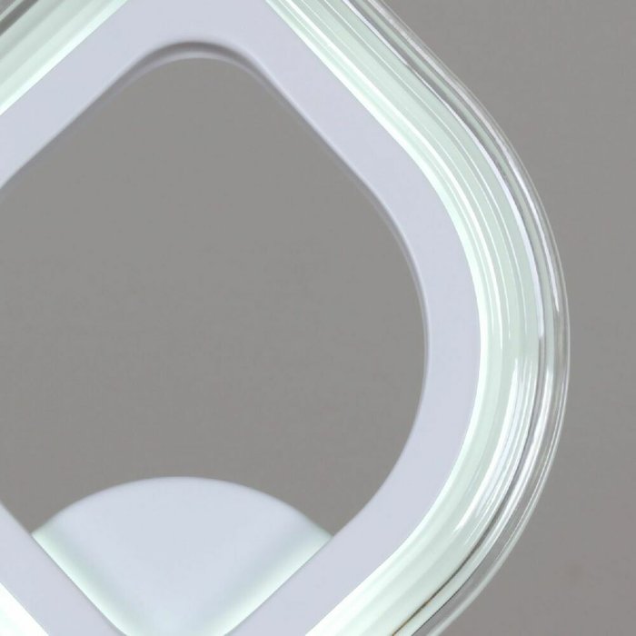 Настенный светильник 09827-3.2-01 WH (акрил, цвет прозрачный) - лучшие Бра и настенные светильники в INMYROOM