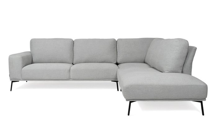Угловой диван Mondo серого цвета