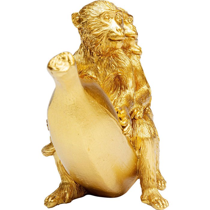 Статуэтка Banana золотого цвета - лучшие Фигуры и статуэтки в INMYROOM
