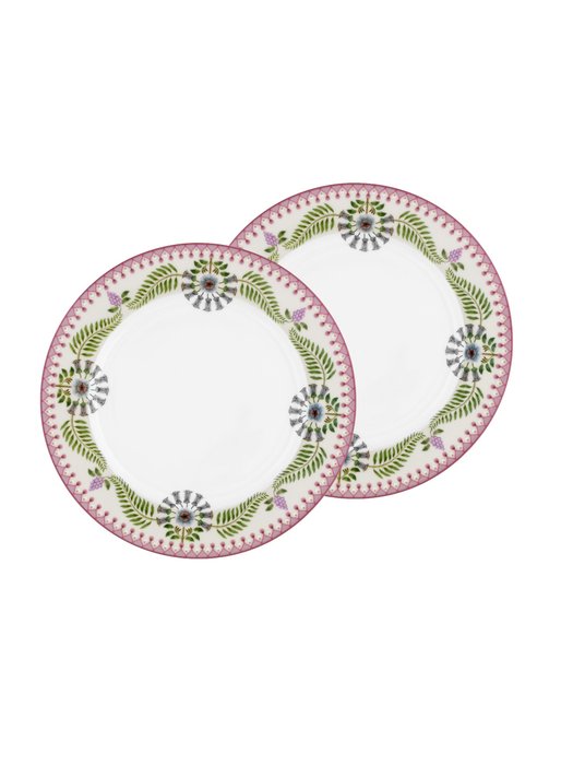 Набор из двух тарелок Lily&Lotus Moon Delight Off White 23 Набор из двух тарелок Lily&Lotus Moon Delight Off White 23