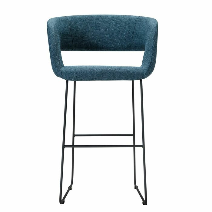 Барный стул Hugs синего цвета - купить Барные стулья по цене 11090.0