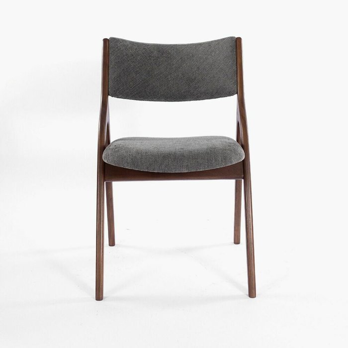 Стул Кардифф коричнево-серого цвета - купить Обеденные стулья по цене 15900.0