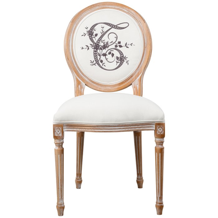 Стул Азбука мечты буква T белого цвета - купить Обеденные стулья по цене 32000.0