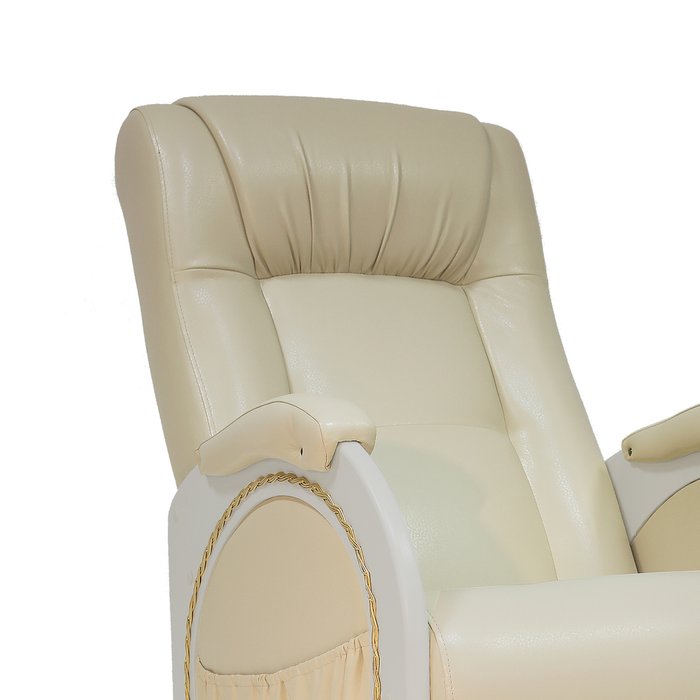 Кресло-глайдер для отдыха Модель 48 дуб/PolarisBeige - лучшие Интерьерные кресла в INMYROOM