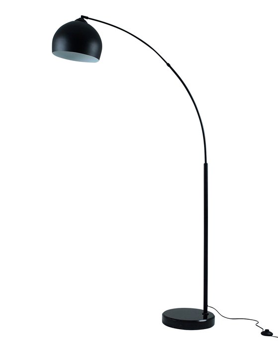 Торшер Arco V10992-F черного цвета