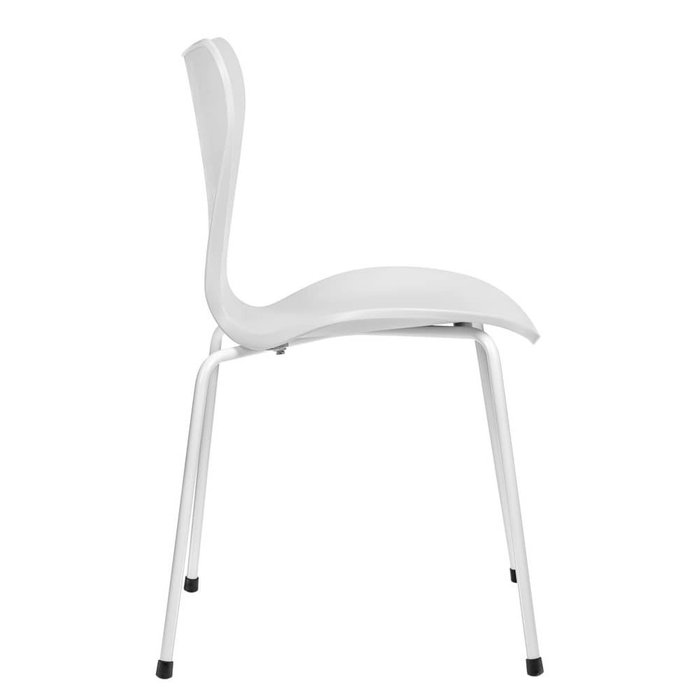 Стул Seven белого цвета - лучшие Обеденные стулья в INMYROOM