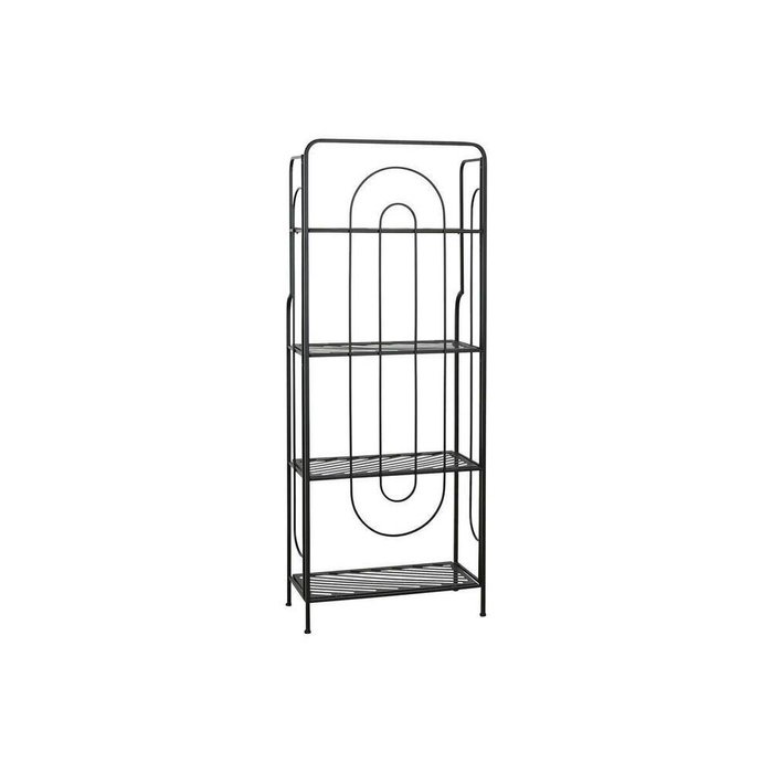 Полка Чёрный Металл 60 x 27 x 160 cm - лучшие Стеллажи в INMYROOM