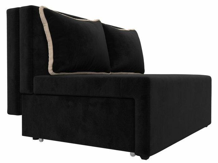 Диван-кровать Лагуна черного цвета - лучшие Прямые диваны в INMYROOM