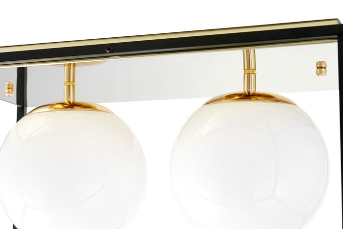 Потолочный светильник Lumina Deco Maldini LDC 8060-3 F.GD+BK - лучшие Потолочные светильники в INMYROOM