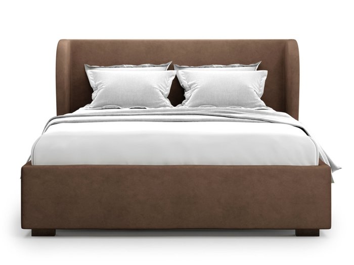 Кровать Tenno 160х200 коричневого цвета с подъемным механизмом  - купить Кровати для спальни по цене 49000.0