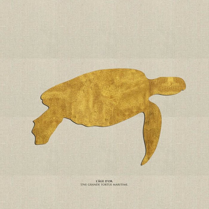 Картина (репродукция, постер): Большая морская черепаха