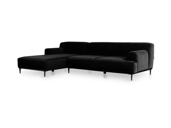 Угловой диван Portofino черного цвета - купить Угловые диваны по цене 121680.0