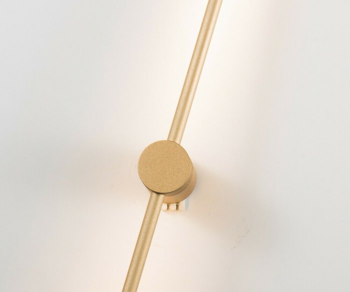 Бра Локи матовое золото h120 w10,5*6 Led 24W (3000K) - купить Бра и настенные светильники по цене 7900.0 Бра Локи матовое золото h120 w10,5*6 Led 24W (3000K) - купить Бра и настенные светильники по цене 7900.0