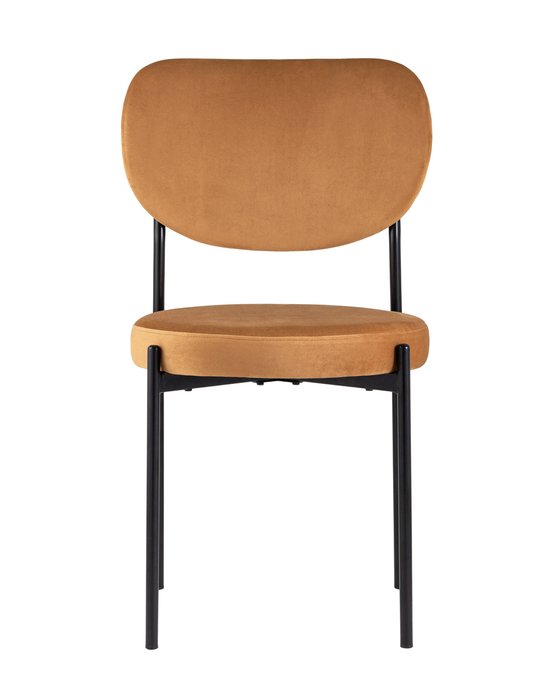 Стул Барбара оранжевого цвета - купить Обеденные стулья по цене 43960.0