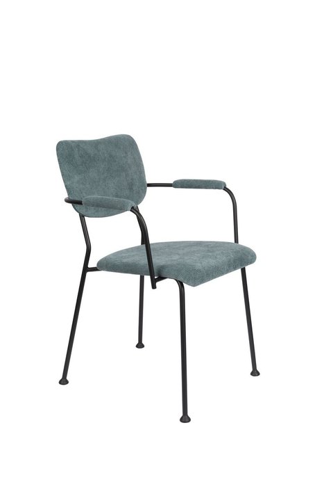Кресло Benson серо-голубого цвета