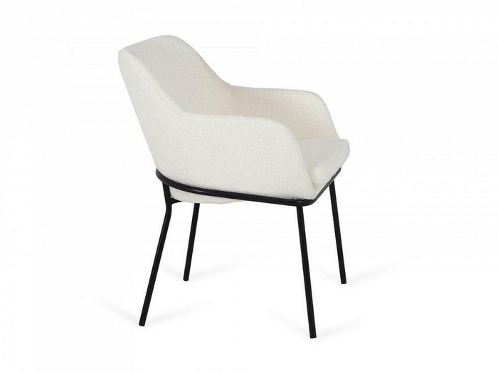 Кресло Rank белого цвета - лучшие Обеденные стулья в INMYROOM