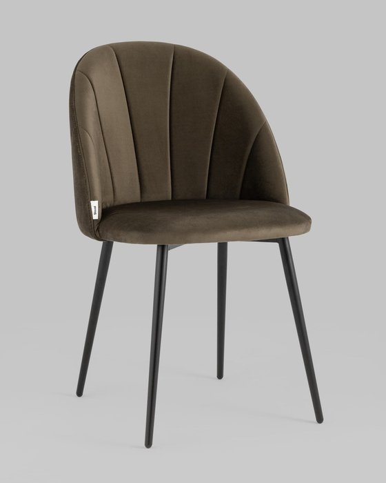 Стул Логан коричневого цвета - купить Обеденные стулья по цене 7190.0