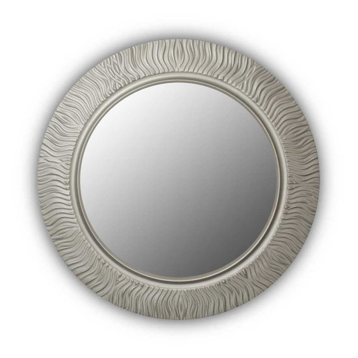 Настенное зеркало FASHION WAVE silver