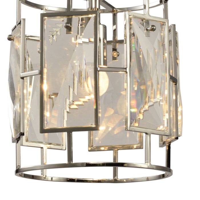 Подвесной светильник Барумини с хрустальными вставками - купить Подвесные светильники по цене 12360.0