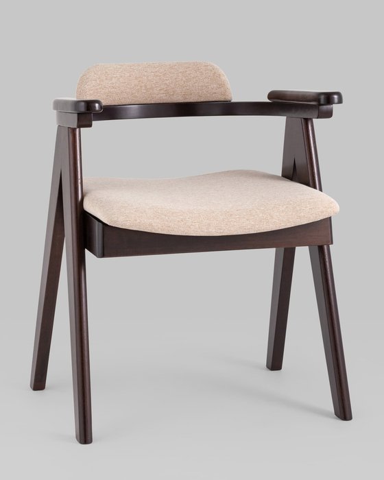 Набор из двух стульев Olav бежево-коричневого цвета - купить Обеденные стулья по цене 19980.0