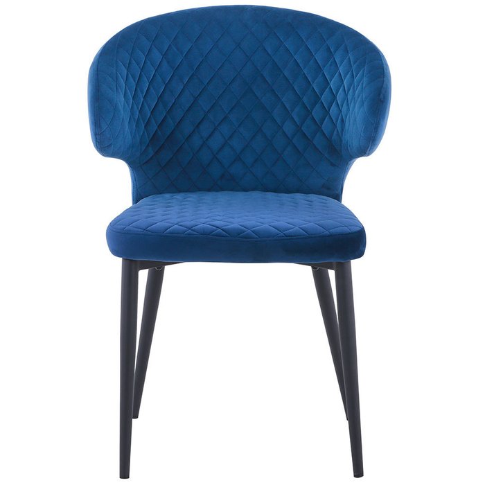 Стул Richard синего цвета - купить Обеденные стулья по цене 11950.0