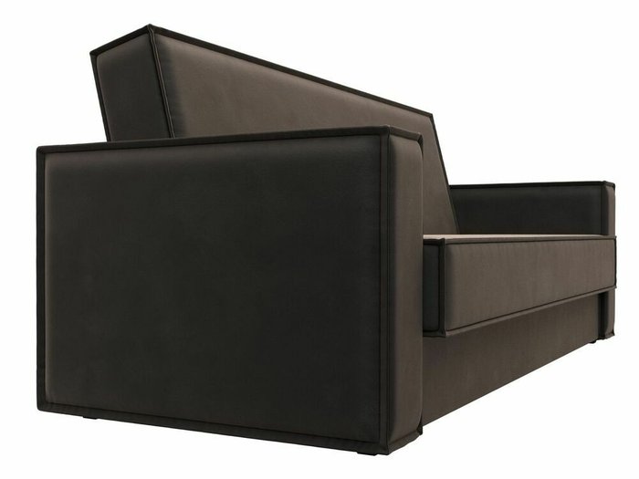Диван-кровать Куба коричневого цвета - купить Прямые диваны по цене 27999.0
