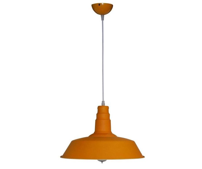 Подвесной светильник Аплик оранжевого цвета